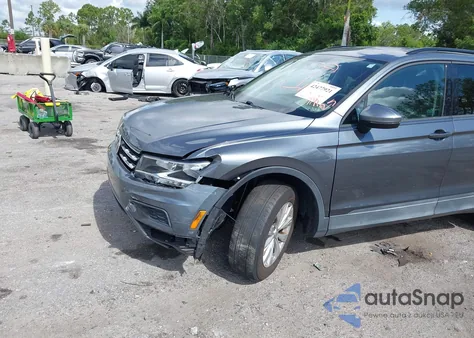 2019 Volkswagen Tiguan 2.0T S z USA, uszkodzony, nr VIN 3VV1B7AXXKM140285